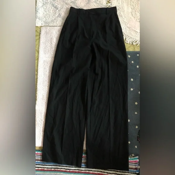 Zara Black straight leg trousers - Picture 4 of 8